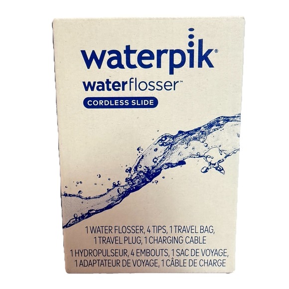 Waterpik Other - Waterpik Cordless Slide Water Flosser Portable Collapsible With Carry Bag